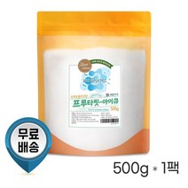 프리바이오틱스 네덜란드 프락토올리고당 분말 가루 프로바이오틱스 유산균 유익균 먹이 대용량 추천 500g, 1개