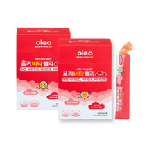올레아 유아용 올키 비타젤리 아연 사과맛 15p, 225g, 2개