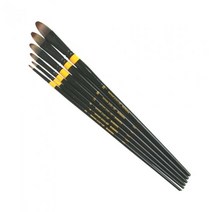 바바라(BABARA) 인조 아크릴붓 No.200KF 6본조, 단품