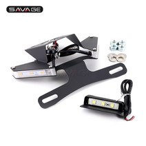 Eliminatore parafango ordinato coda per KAWASAKI Z250 Z300 Z400 NINJA 400 250 2018-2021 portatarga m, One Color_One Size, One Color_One Size, 상세 설명 참조0