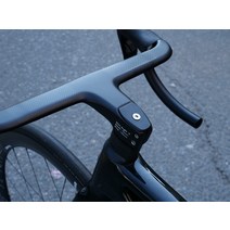 가볍고세련된 자전거드롭바 가성비좋은 드롭바 도로 자전거 풀 카본 핸들 바-6 360-440MM 초경량 레이싱 숨겨진 트레이스 드롭 바 통합 콕핏 벤트, [13] 380x100mm