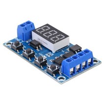듀얼 MOS LED 디지털 시간 지연 릴레이 트리거 사이클 타이머 스위치 회로 기판 타이밍 제어 모듈 DIY DC 6 ~ 36V, CHINA _5-36V