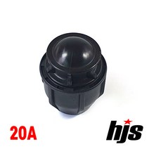 HJS 신규격 PE 엔드 플러그 20A (엔드캡 20mm 이음관 ISO 신KS 규격), 1개