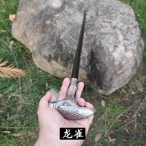 경량스틱 등산지팡이 노인 미끄럼방지 지팡이 검 방어 신사 검금속 개성적인 촬영 소품 무딘날, T02-용작 지팡이 검