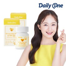 데일리원 오 마이 엽산 400mg 60정, 2통