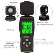AS803 Luxmeter 디지털 라이트 미터 럭스 광도계 uv UV Radiometer LCD 조도계 휘도 테스터, 협력사