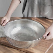 야채바구니 주방필수품 위생적인 스텐 매쉬망 타공 채반, 상품선택, 펀칭볼바구니 양수38