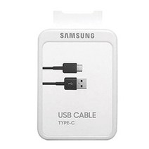 삼성전자 USB 충전 케이블 C타입 EP-DG930, 블랙, 1개