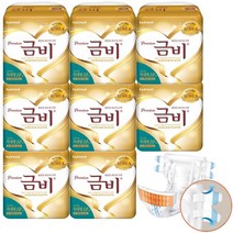 금비 성인용 겉기저귀 실버 특대형, 8팩, 10매