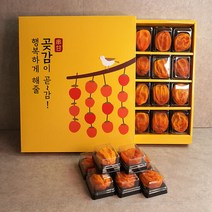 [더조은] 전남 영암 명품 대봉곶감 1.5kg 내외 (20개), 단품