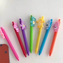 차이온 귀여운 케어베어 볼펜, 그린