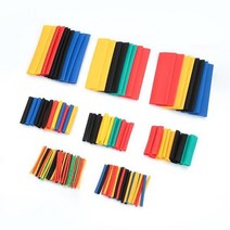 열 수축 튜브 전선 보호 연결 관 164pcs 열수축튜브 수축튜브 열수축고무 열수축커버 전선보호 열수축관 절연튜브 수축고무 고무수축튜브, ◎상품_상품선택◎