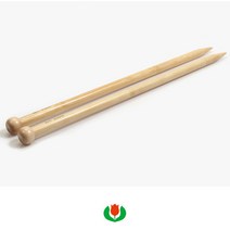 일본 튤립 대나무 싱글 포인트 대바늘 12mm 뜨개바늘