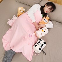 캐릭터 극세사 무릎담요 사무실 차량용 캠핑 담요 8종