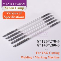전기 아크용접기 소형 가정용 이동형 스팟용접기 Startnow 레이저 크세논 램프 마킹 기계 부품 용접 장비 yag 레이저 튜브 크립톤 크세논 아크 램프 플래시 레이저 펄스 램프, 8x140x280-5