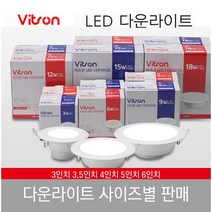 비츠온 LED 다운라이트 매입등 MR16 3인치 4인치 5인치 3인치포스 6인치롱런2 민자 주광색 전구색 5W 9W 12W 15W 20W, 12W 전구색