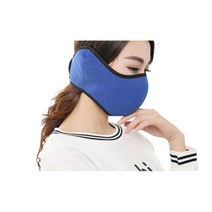 [겨울시즌] CM13 융털패딩귀마개 귀덮개 귀도리 겨울 방한용품 많이 찾는 상품, 블루
