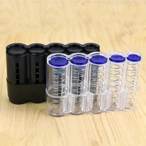 코인케이스 차량 컨테이너 포켓 상자 동전 보관 홀더, 블랙-KY0020