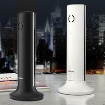 화이트 무선전화기 가정용전화기 핸드셋스피커폰, 무선전화기 핸드셋 스피커폰