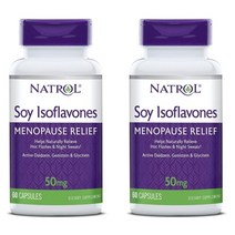 나트롤 Natrol 소이 이소플라본 대두 이소플라본 60캡슐 X 2통
