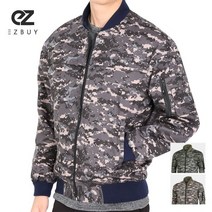 [이지바이] WF 밀리터리 남성 작업복 카모 항공 얼룩이 자켓(WF12JK004M)