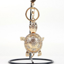 오너클랜 골드 보석거북이 열쇠고리 키홀더 키링