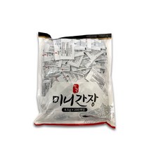 배달 포장용 초밥 생선회 소포장 미니 간장 200입 총900g, 미니간장200입