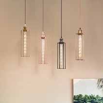 머신 펜던트 포인트 조명 카페조명 인테리어조명 식탁등, 레일형-골드