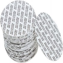HeiHy 100 Pcs Pressure Sensitive Lines Foam Safety Tamper Resistant Seals for Seal Cap Liner Sealed, 1