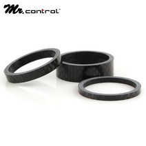 미스터컨트롤 자전거 카본 스페이서 헤드셋 스페이스링 스템높이 조절, 3mm 블랙