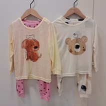 유니프랜드 [ 품이 넉넉하고 부드러운 봄 실내복 두벌가격 23800원] 코리 리틀퍼피 비스코스레이온9부 뉴코아 울산 성남점