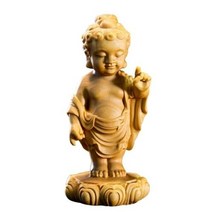 1012CM Sakyamuni Buddha nuevas estatuas de madera estatua de Buda boj Zodíaco decoración del hogar f, 1+10cm