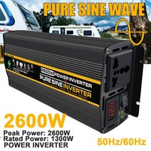 컨트롤러 주택용 인버터 태양광인버터3kw 500w 220 700w 가정용 태양광 2600W 2000W 1600W 1000W 순수 사인파 12V ~ 220V 변압기 태양 광 자동차, 50hz 2600w
