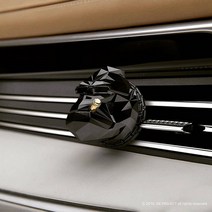 디프로젝트 디릴라고 고릴라 차량용 방향제 디퓨저 (고체 센트도넛), 로즈골드_수풀림, 로즈골드/수풀림