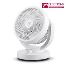 강력 저소음 서큘레이터 ELECTRO-G GEF-CIRCUL4000, 본상품선택, 화이트