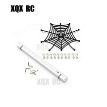 루프탑텐트 차박용 루프 하드탑 루프탑 텐트 차량도킹 자동차 지붕 상단 그늘 천막 비 캐노피 차양 캠핑 18 110 rc 크롤러 자동차 scx10 trx4 trx6 capra, 은색 텐트-빨간색 그물, Silver tent-Red net