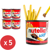 누텔라 앤고 초콜릿 과자 52g x 5개/촉촉한/몰티저스/크런키/다이제