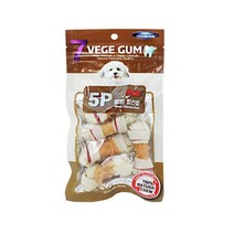 2개월 강아지 오래먹는 이갈이 개껌 5p 3개 덴탈개껌