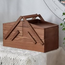 휴대용 미니 팔레트 어반스케치 여행드로잉 목재 파레트 원목 나무 팔렛트 빠렛트레트로 홈, 검은색