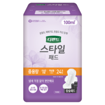 디펜드 스타일 패드 참숯 중용량 24매x6팩, 6팩