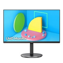알파스캔 U27V-무결점 27 인치 형 4K UHD IPS PC방 사무용 게이밍 초슬림 베젤 모니터