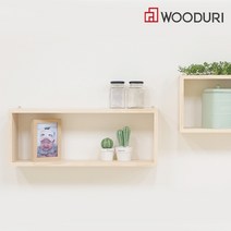 우드리 DIY 목공체험 목공수업 만들기재료 - 직사각선반
