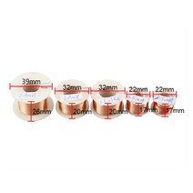 코일 스피커GHXAMP 1PCS 0.5mm 라우드 스피커 크로스 오버 인덕터 4N 무산소 구리 코일 중공 원형 스켈레톤, 01 0.3mH