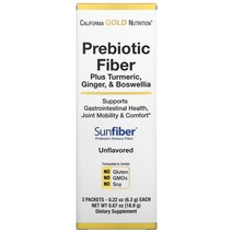 켈리포니아 골드 프리바이오틱 섬유질 식이섬유 3개 Prebiotic Fiber