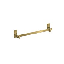 AXOR 42661250 범용 직사각형 61cm(24인치) 브러시드 골드 옵틱 GPM 타월 바 인치 412277, 24 Inch, Polished Gold Optic