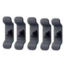 주방 스토리지 51020pcs 코드 래퍼 케이블 코드 와이어 주최자 주방 가전 스마트 랩 충전 데이터 케이블 전원 케이블, 01 1 set, [01] black 5pcs