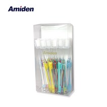 아미덴 프라임 기능성 칫솔 20개 실속패키지 이중슬림모 교정용 치과용 치과 치아교정 미세모 잇몸 부드러운 이중모 치솔, 1팩