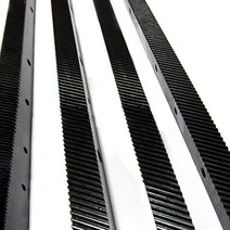 랙기어 1/2/5/10pcs 조각 기계 랙 1.25 다이 22mm x 25mm 긴 670mm 박차 스트레이트 cnc 헬리컬, [01] 670mm, [04] 2PCS 1.25M helical