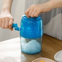 슬러시기계 빙수기 스무디 메이커 ZK30 핸들 DIY 아이스 크러셔 수동 다기능 휴대용 슬러시 콘 블록 제작 기계, 32610