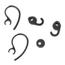 이어커프 이어폰 Jabra EASYGO/EASYCALL/CLEAR/TALK 블루투스 헤드셋 용 이어 후크 버드 젤 팁, [01] Black